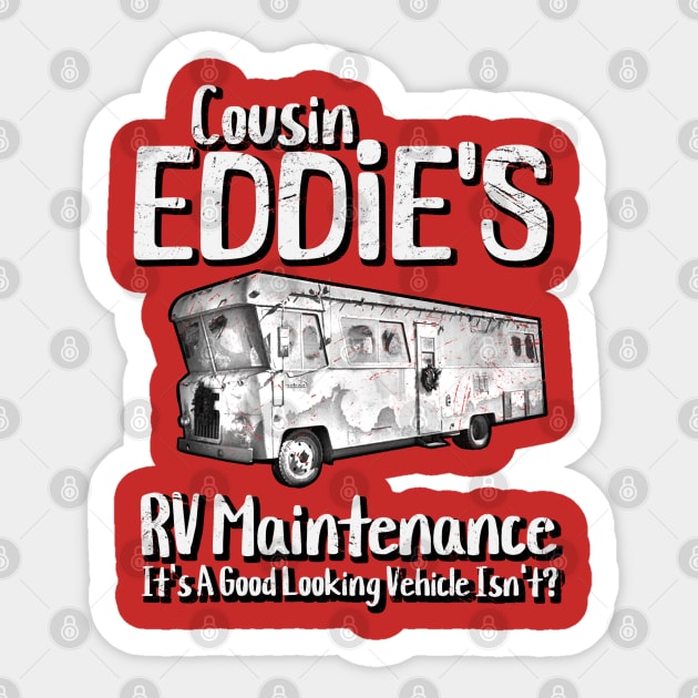 Cousin-Eddie's-RV-Rentals Sticker by OnimakoArt